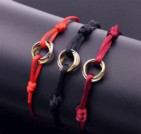 cartier silk bracelet - cartier trinity bracelet silk.